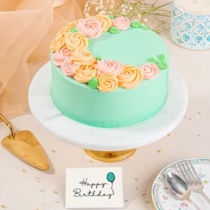 Birthday Dark Chocolate Cake